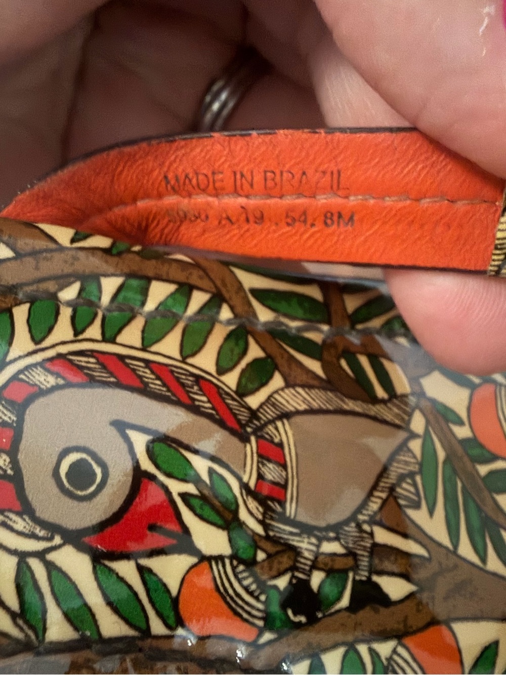 Tory Burch Miller sandals PRINTED PATENT LEATHER - Picture 7 of 13